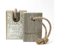 Kdmd Soap On A Rope - White Fig In Grey Grey One Size