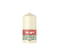 KDMD Soft Pearl Bolsius Pillar Candle 120 x 58mm 2 Pack in Cream KDMD Cream