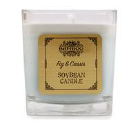 KDMD Soybean Jar Candles - Fig & Cassis in White KDMD White