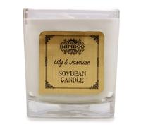 KDMD Soybean Jar Candles - Lily & Jasmine in White KDMD White