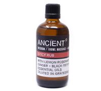 Kdmd Spicy Rub Massage Oil - 100Ml In Black Black