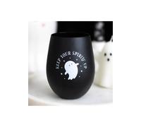 KDMD Spooky Ghost Stemless Glass - Keep Your Spirits Up, 500ml in Black KDMD Black