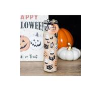 KDMD Spooky Spiced Pumpkin Tube Candle - Halloween Decor & 70H Burn in Cream KDMD Cream