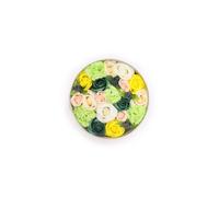 Spring Soap Flower Gift Box - Yellow & Green Celebration