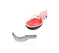 KDMD Stainless Steel Watermelon Slicer Cutter Corner Server Tool in Silver KDMD Silver