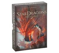 KDMD StarDragons Oracle Cards in Maroon KDMD Maroon