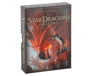 KDMD StarDragons Oracle Cards in Maroon KDMD Maroon