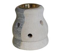 KDMD Stone Oil Burner - Combo Shaped in White KDMD White