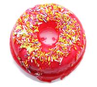 KDMD Strawberry & Banana Bath Donuts in Red KDMD Red