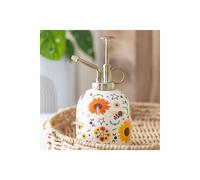 KDMD Summer Solstice Print Ceramic Plant Mister in White KDMD White