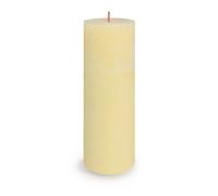KDMD Sunny Yellow Bolsius Rustic Shine Pillar Candle 190 x 68mm KDMD Yellow