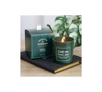 KDMD Sweary Chill Out Eucalyptus & Rosemary Candle in Teal KDMD Teal