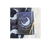 KDMD Sweet Dreams A5 Dream Journal - Celestial Moon & Stars Design in Blue KDMD Blue