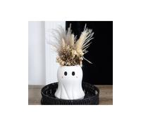 KDMD Sweet Ghost Flower Vase - Ceramic Halloween & Autumn Decor in White KDMD White