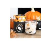 KDMD Sweet & Spooky Candy Corn Candle in White KDMD White