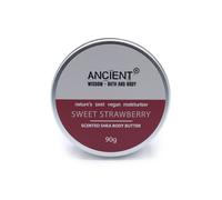 KDMD Sweet Strawberry Scented Shea Body Butter 90g in Maroon KDMD Maroon