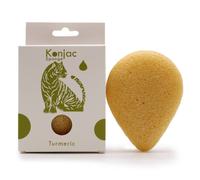 Kdmd Teardrop Konjac Sponge - Turmeric - Anti-Wrinkle In Yellow Yellow