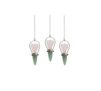 KDMD The Heart Oracle Two Piece Angel Pendulum - Rose Quartz in Pink KDMD Pink One Size