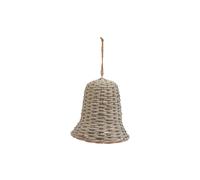 KDMD The Noel Collection Extra Large Wicker Bell Decoration in Brown KDMD Brown
