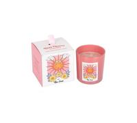 KDMD The Sun Rose Quartz Crystal Chip Candle in Pink KDMD Pink