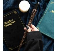 KDMD Thin Protection Black Obsidian Crystal Wand KDMD Black