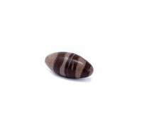 KDMD Three Inch Shiva Lingam Stone Sacred Narmada River Crystal in Brown KDMD Brown