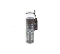 KDMD Til Death Do Us Part Amber Noir Tube Candle in Grey KDMD Grey
