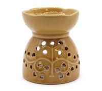 KDMD Tree of Life Oil Burner - Honey in Yellow KDMD Yellow