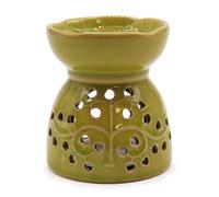 KDMD Tree of Life Oil Burner - Lime in Green KDMD Green