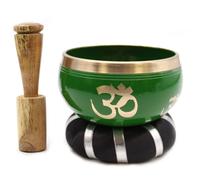 KDMD Tree of Life Singing Bowl Set- Green 10.7cm KDMD Green