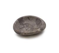 KDMD Tri-Oval Marble Soap Dish in Grey & Black - Durable Bathroom Accessory KDMD Grey
