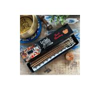 KDMD Tribal Soul Incense & Ceramic Holder for Tarot Readings in Brown KDMD Brown