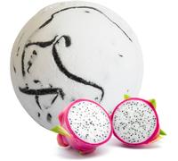 Kdmd Tropical Paradise Coco Bath Bomb - Dragon Fruit In White White