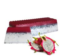 KDMD Tropical Paradise Soap Loaf - Dragon Fruit in White KDMD White