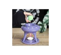 KDMD UFO Wax Burner with Lime Alien Wax Melts - Fun Home Fragrance Decor in Lavender KDMD Lavender