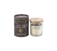KDMD Vanilla Stardust Crystal Chip Candle-Inspiring Positivity & Greatness in Brown KDMD Brown