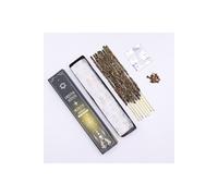 KDMD Vanilla Tiger Eye Crystal Smudge Incense Sticks-Relaxing Aromatherapy in Brown KDMD Brown