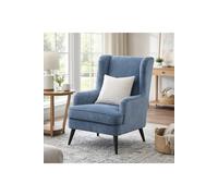KDMD Vellis Wingback Armchair Elegant Comfort & Heritage Style in Teal KDMD Teal