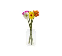 KDMD Vibrant Felt Daisy Flowers Set - Home Decor & Crafts KDMD Multicolor