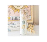 KDMD Vintage Tarot Rose Tube Candle in White KDMD White