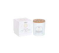 KDMD Virgo Sandalwood & Patchouli Gemstone Zodiac Candle in White KDMD White