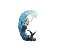KDMD Water Elemental Sorceress Figurine in Teal KDMD Teal