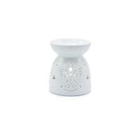 KDMD White Angel Cut Out Oil Burner - Elegant & Calming Diffuser KDMD White