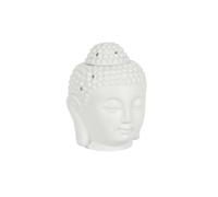 KDMD White Buddha Head Oil Burner KDMD White