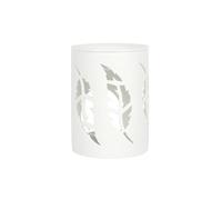 KDMD White Feather Cut Out Oil Burner KDMD White