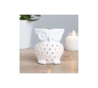 KDMD White Owl Oil Burner Wax Melt Burner KDMD White