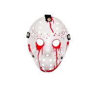 KDMD White PVC Horror Costume Mask Cosplay for Halloween Party KDMD White One Size