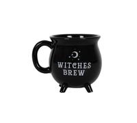 KDMD Witches Brew Cauldron Mug in Black KDMD Black