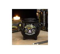 KDMD Witches Brew Ceramic Cauldron Oil Burner & Wax Warmer in Black KDMD Black