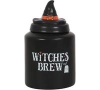 KDMD Witches Brew Ceramic Tea Canister in Black KDMD Black